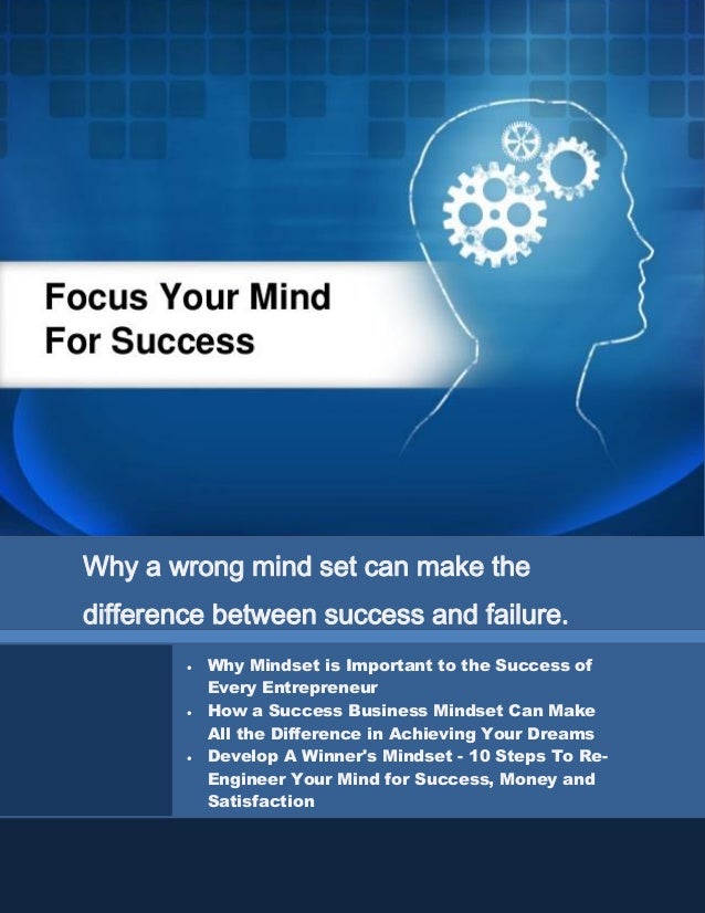 Get Your Mind-Set For Success